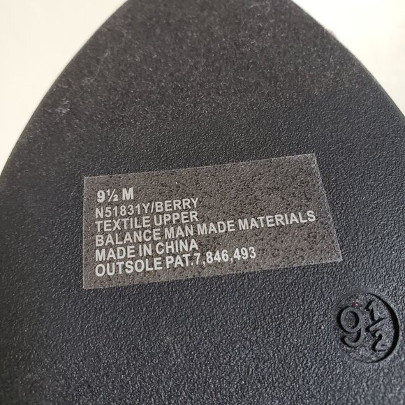 Seychelles Pointed Toe Slip-On Ballet Flat Scalloped Maroon Berry Sz Women's 9.5 - Picture 9 of 10